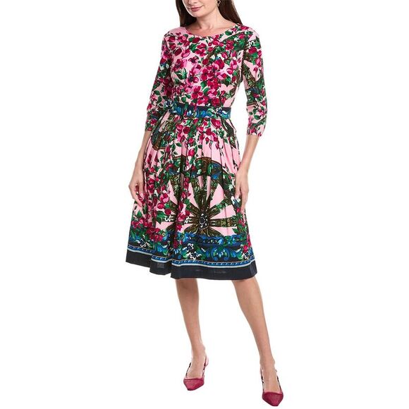 Samantha Sung WomensFlorence Midi Dress